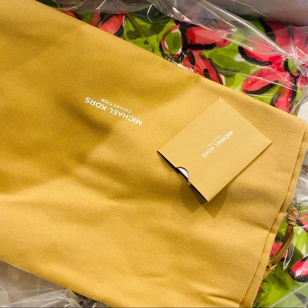 Michael Kors Collection Anita Runway Floral Print Full Calf Leather Knee Boots